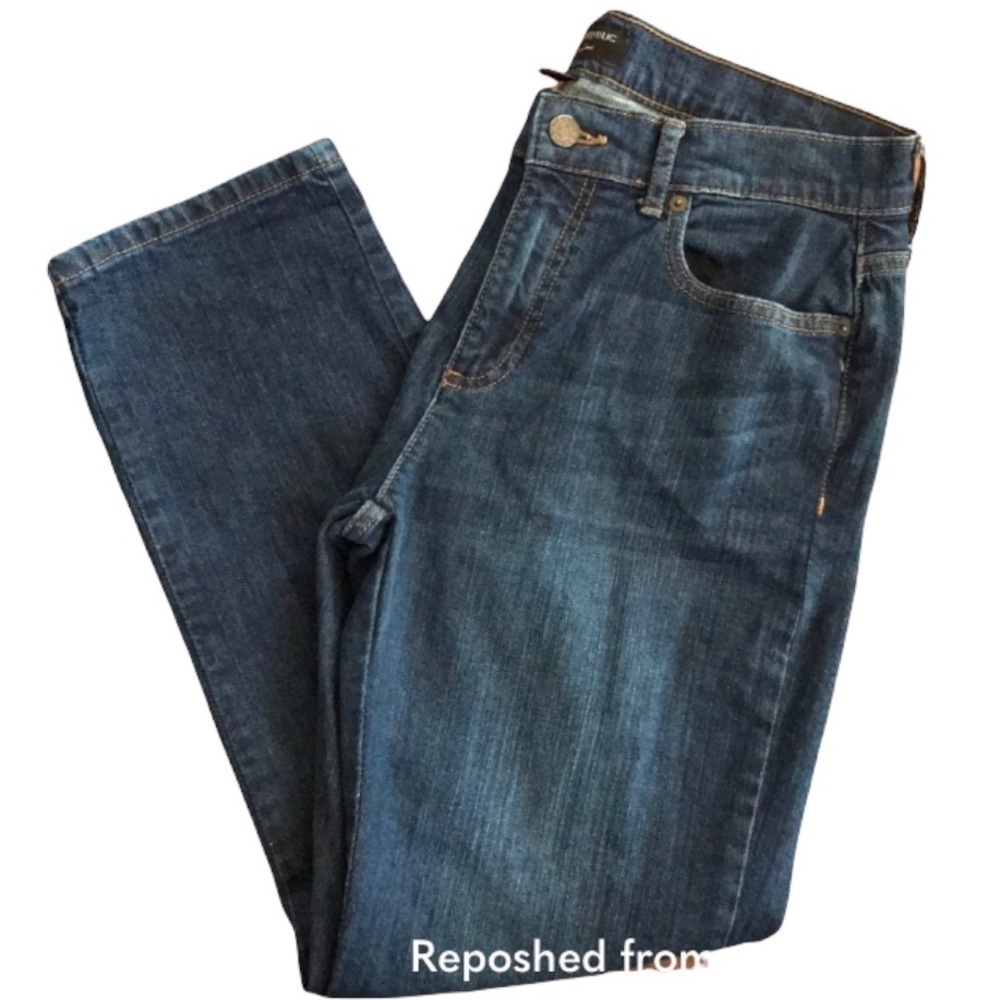 Banana Republic Jeans. Straight Ankle Dark Wash Size 28/6
